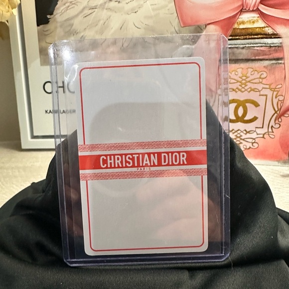 Christian Dior Ace of Hearts Card in Protective Case Collectable - Picture 2 of 2